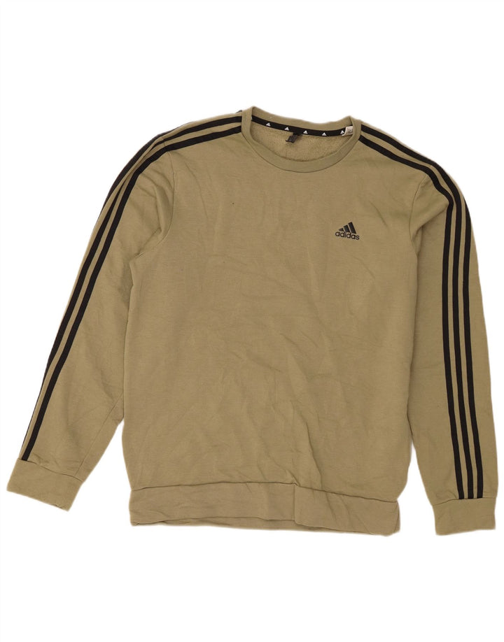 Felpa da uomo Adidas Primegreen maglione medio poliestere kaki