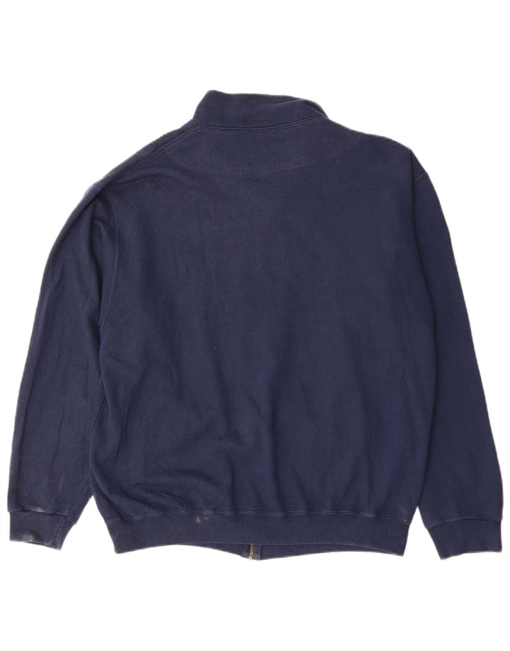 Giacca da ginnastica da donna Champion UK 16 Large in cotone blu navy