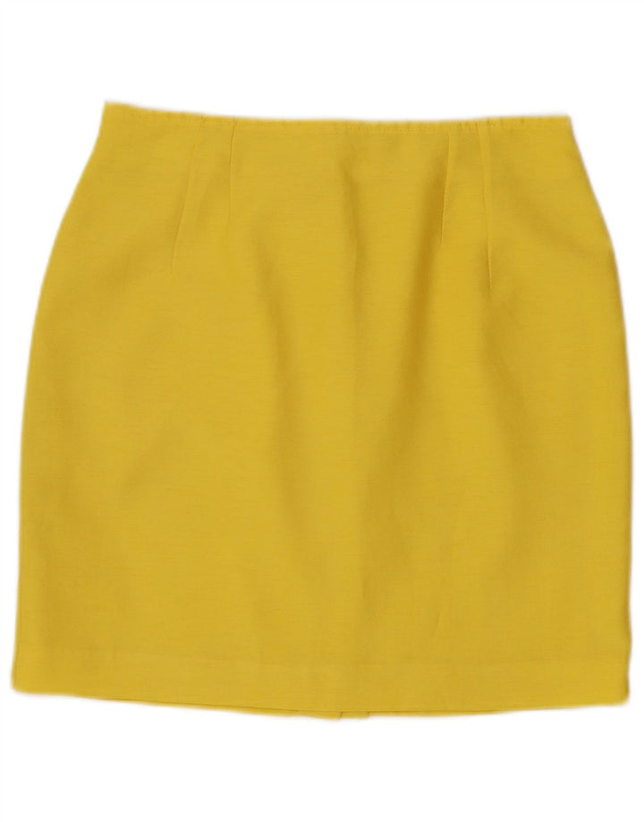 Set gonna 2 pezzi da donna Antica Sartoria IT 44 medio W28 poliestere giallo