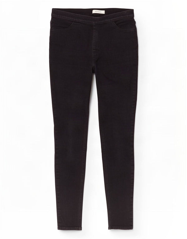 Jeans Jeggings da donna Marks & Spencer UK 14 medio W30 L28 cotone nero