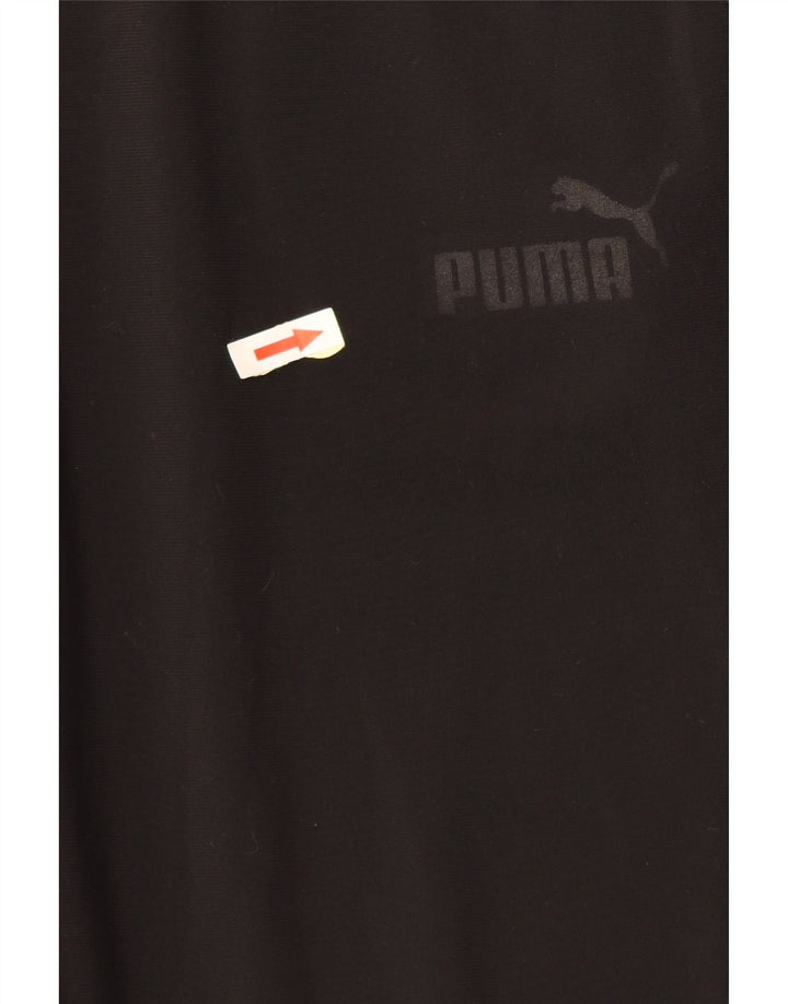 Pantaloni da tuta da uomo Puma Joggers grandi neri in poliestere