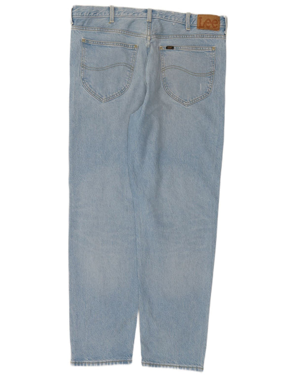 Jeans Lee da uomo affusolati Oscar W36 L32 in cotone blu