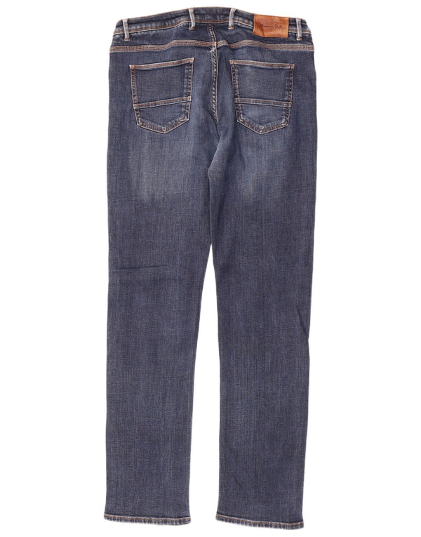 Massimo Dutti Jeans slim fit casual da uomo EU 42 Large W32 L33 Cotone blu