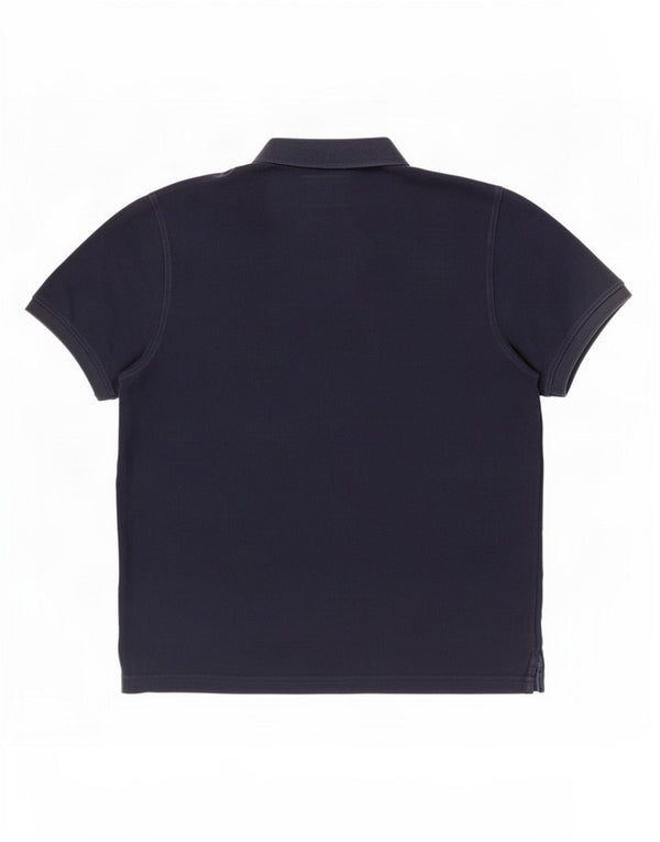 Polo da uomo dalla vestibilità classica Jack Wills 2XL in cotone blu navy