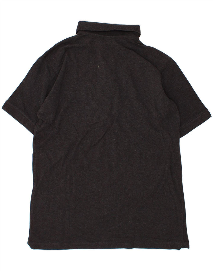 REEBOK Mens Polo Shirt Size 4 Large Black Cotton Vintage Reebok and Second-Hand Reebok from Messina Hembry 