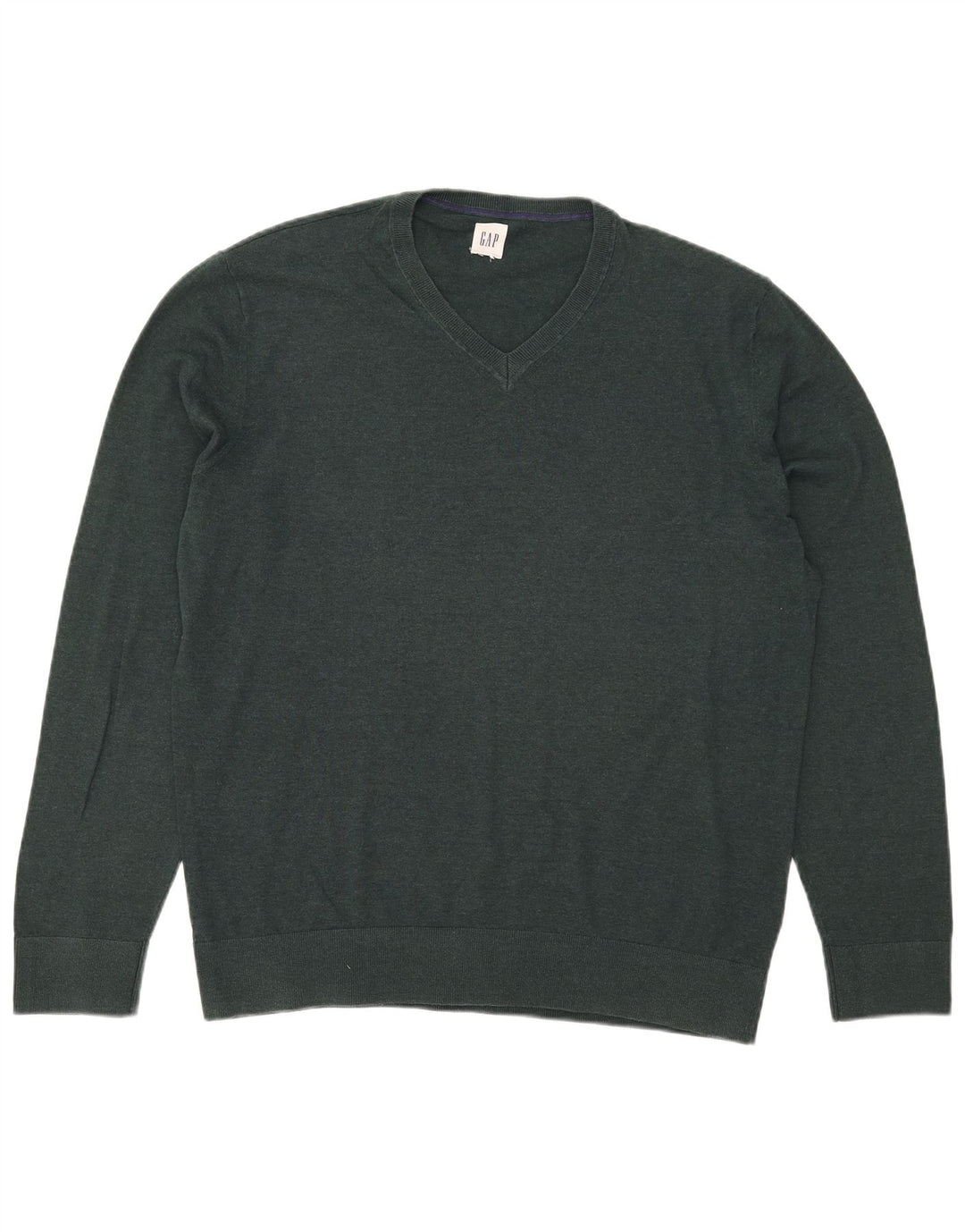 Maglione Gap da uomo con scollo a V XL verde