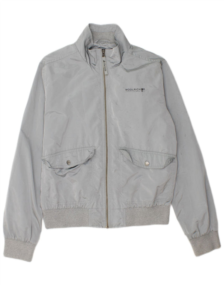 WOOLRICH Boys Bomber Jacket 13-14 Years Grey Polyester