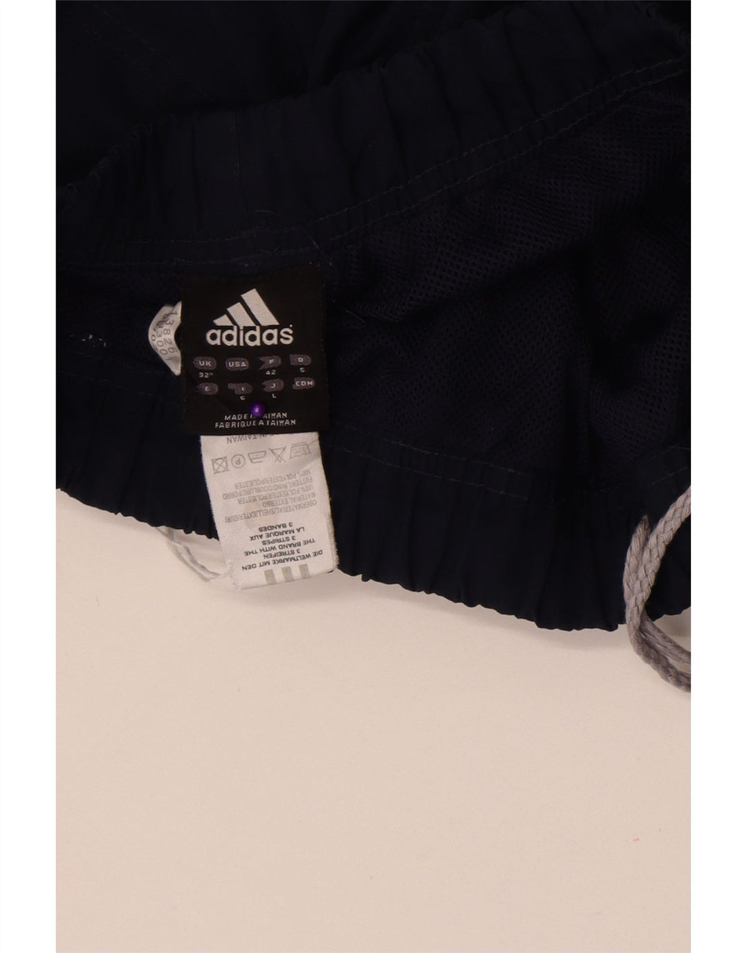 Pantaloni da tuta da uomo Adidas Joggers medi in poliestere blu navy