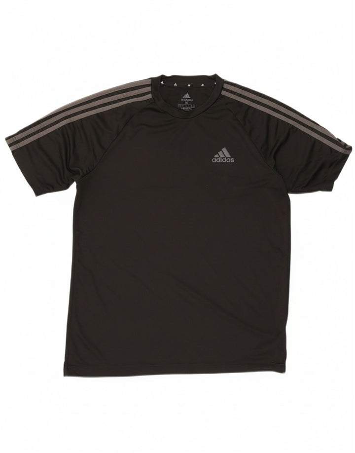 T-shirt Adidas Aeroready da uomo, media, in poliestere nero