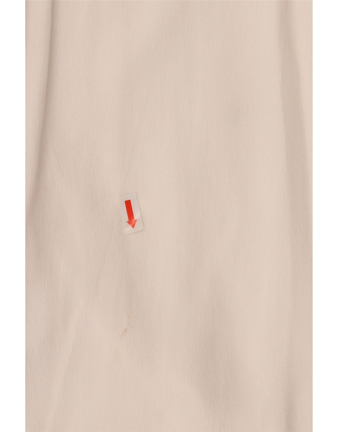 CARACTERE Womens Front Tie Shirt Blouse UK 10 Small  White Acetate Vintage Caractere and Second-Hand Caractere from Messina Hembry 