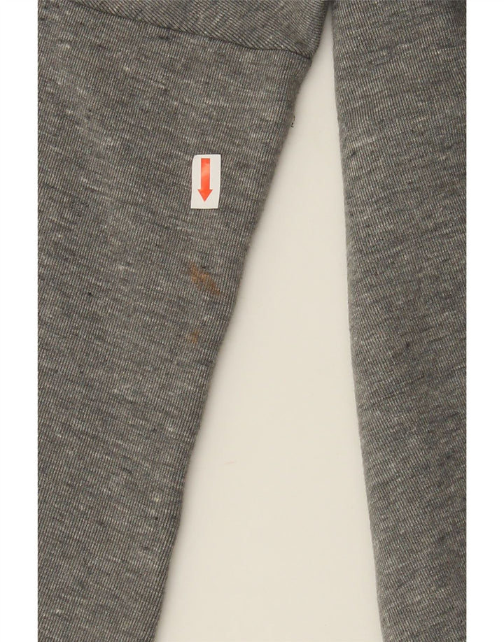 NIKE Womens Tracksuit Top Jacket UK 14 Medium Grey Cotton Vintage Nike and Second-Hand Nike from Messina Hembry 