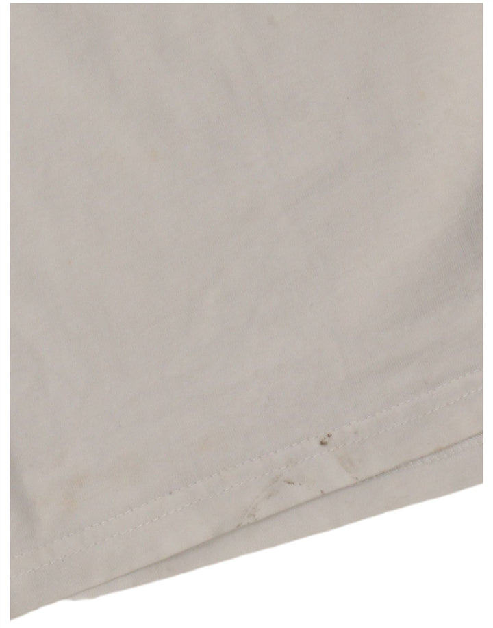 T-shirt da uomo Ellesse Top 2XL cotone color block bianco