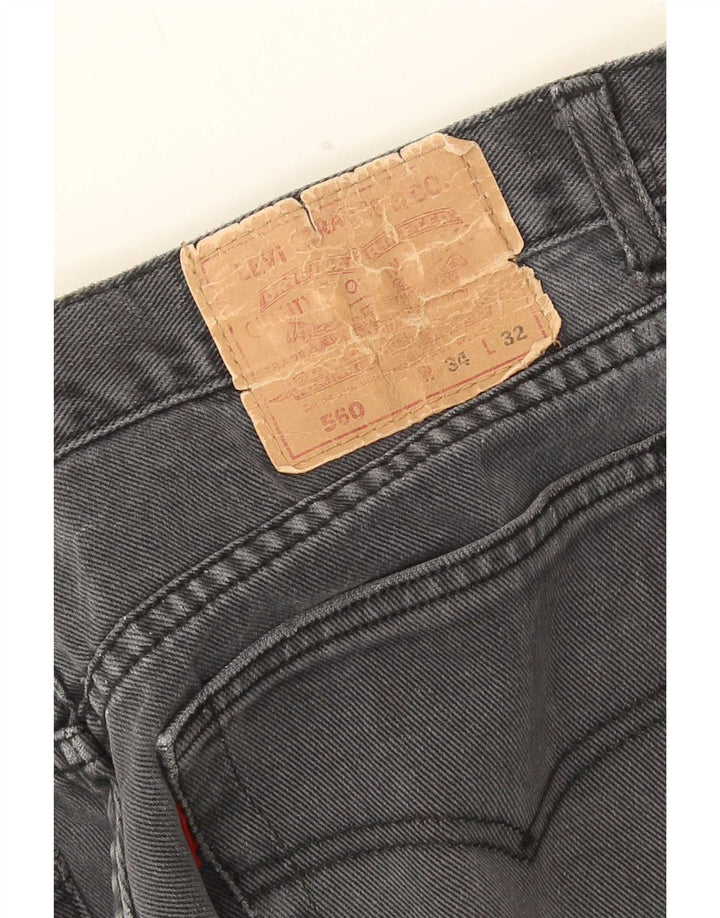 Jeans Levi's 560 affusolati da donna W34 L32 Grigi