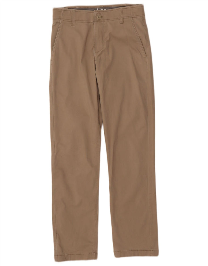Pantaloni chino slim fit da uomo Lee W28 L30 in cotone beige