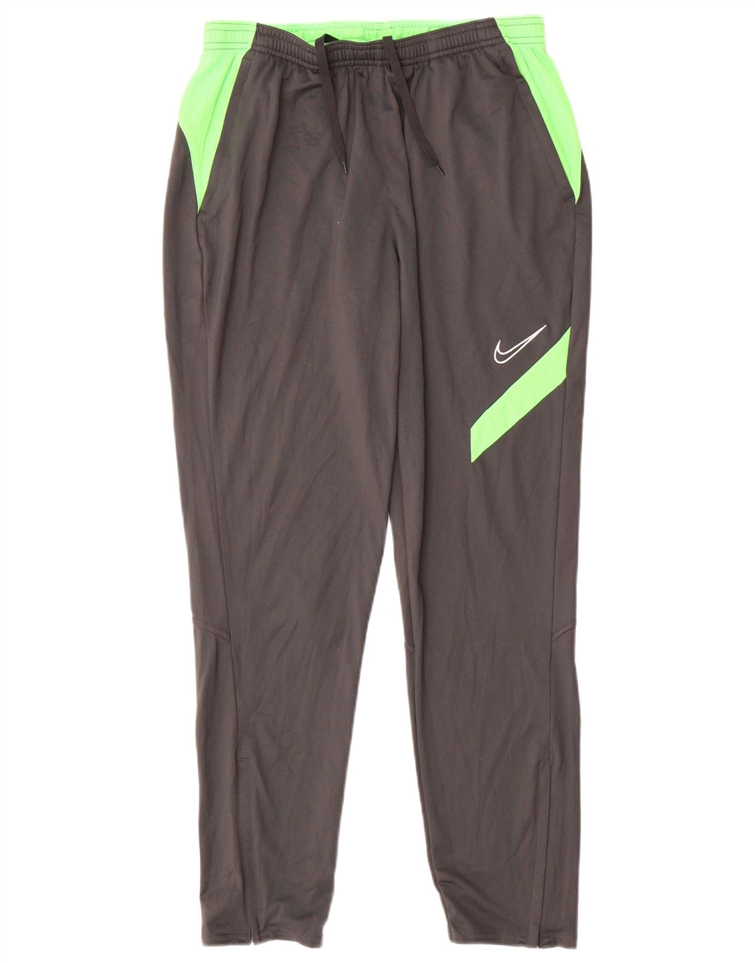 Pantaloni da tuta Nike Dri Fit da uomo, grandi, in poliestere color block grigio