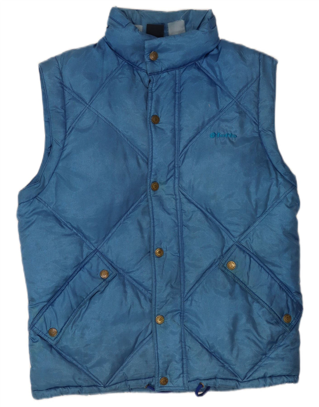 Gilet imbottito da uomo Lotto UK 40 grande blu