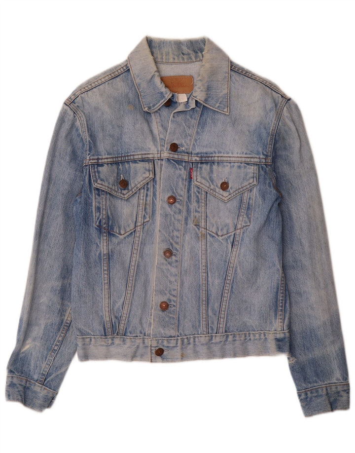 Giacca di jeans da donna Levi's UK 12 Blu medio