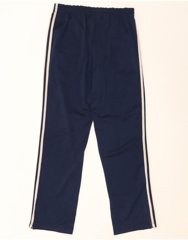 Pantaloni da tuta da uomo Adidas Small in poliestere blu navy