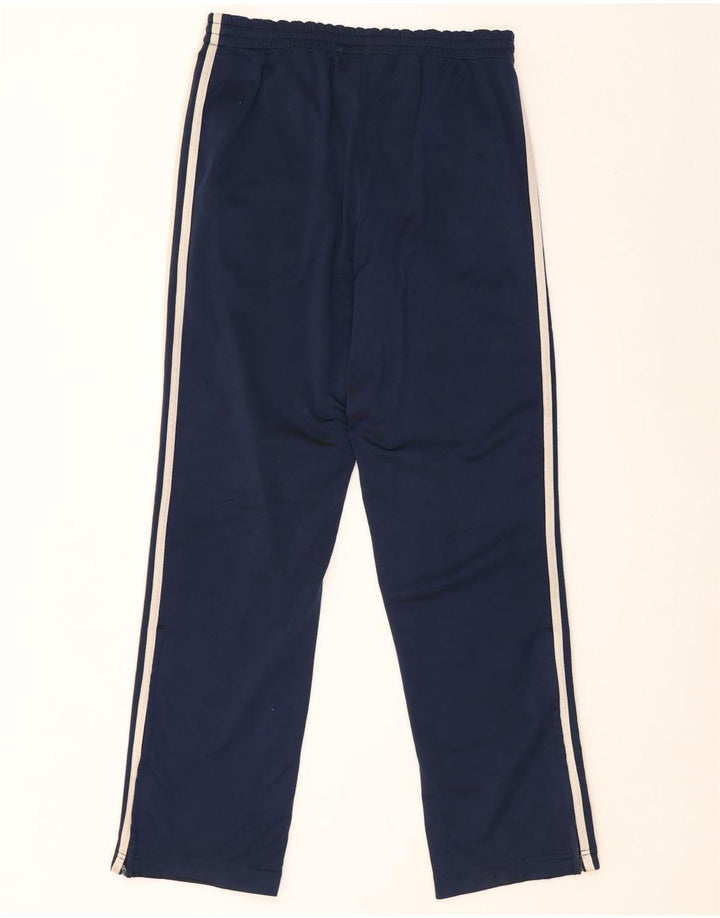 Pantaloni da tuta da uomo Adidas Small in poliestere blu navy