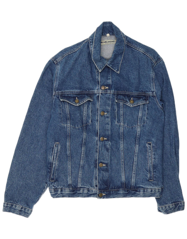 Giacca di jeans vintage da uomo UK 42 XL Blu