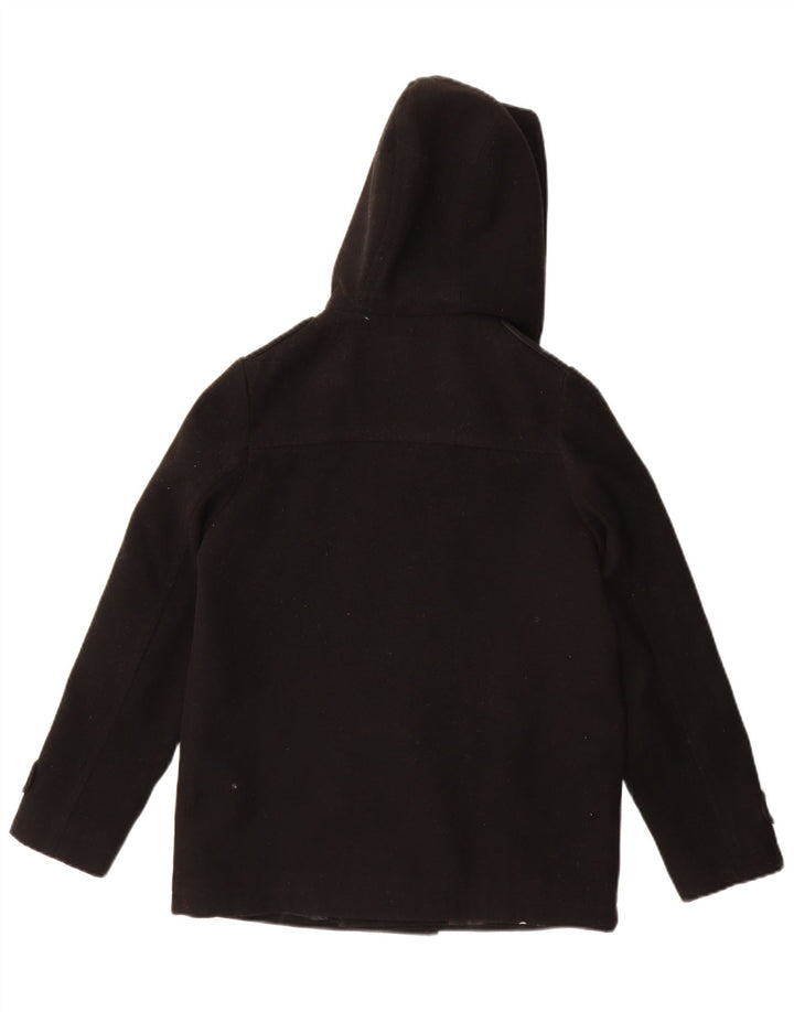 Cappotto da marinaio con cappuccio per ragazzi Monsoon 11-12 anni in poliestere nero