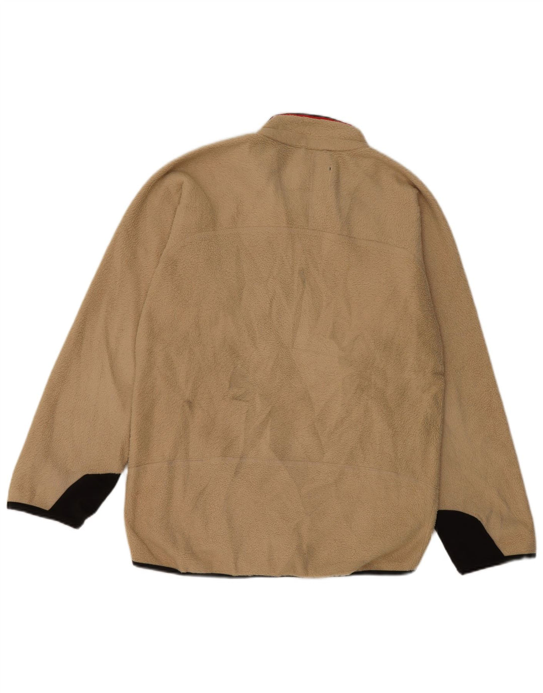 Giacca in pile da uomo FILA UK 36 Small Beige Colourblock Poliestere