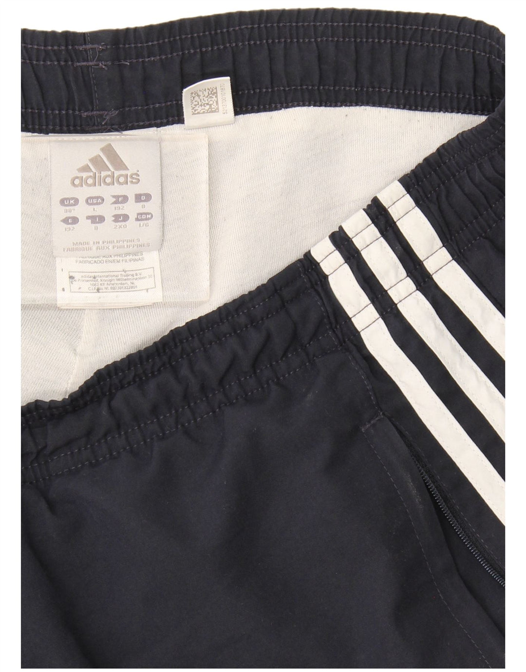 Pantaloni da tuta da uomo Adidas Joggers grandi in poliestere blu navy