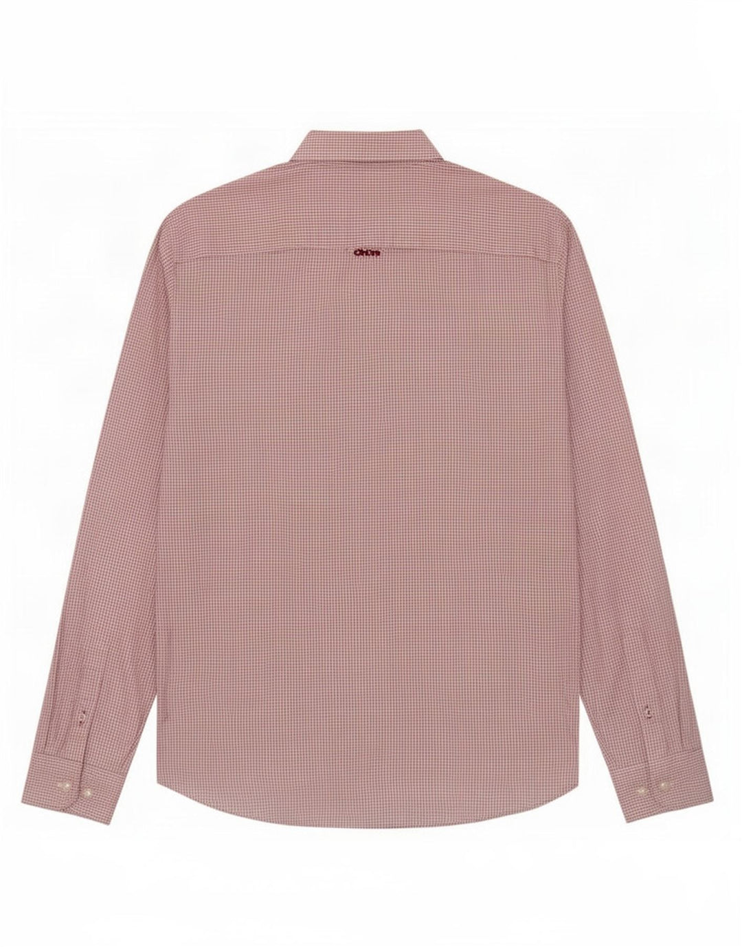 Crew Clothing Camicia slim fit da uomo in cotone a quadri rossi medi