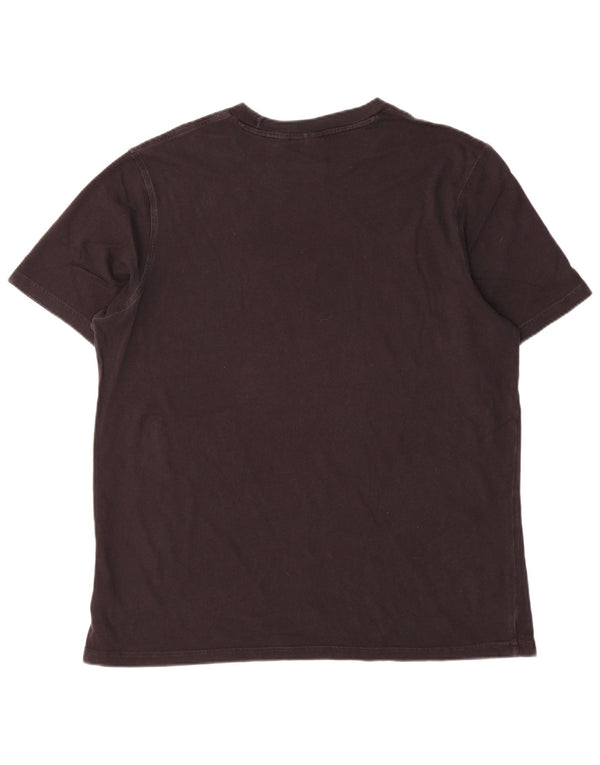 Adidas Mens Graphic T-Shirt Top Large Black Cotton