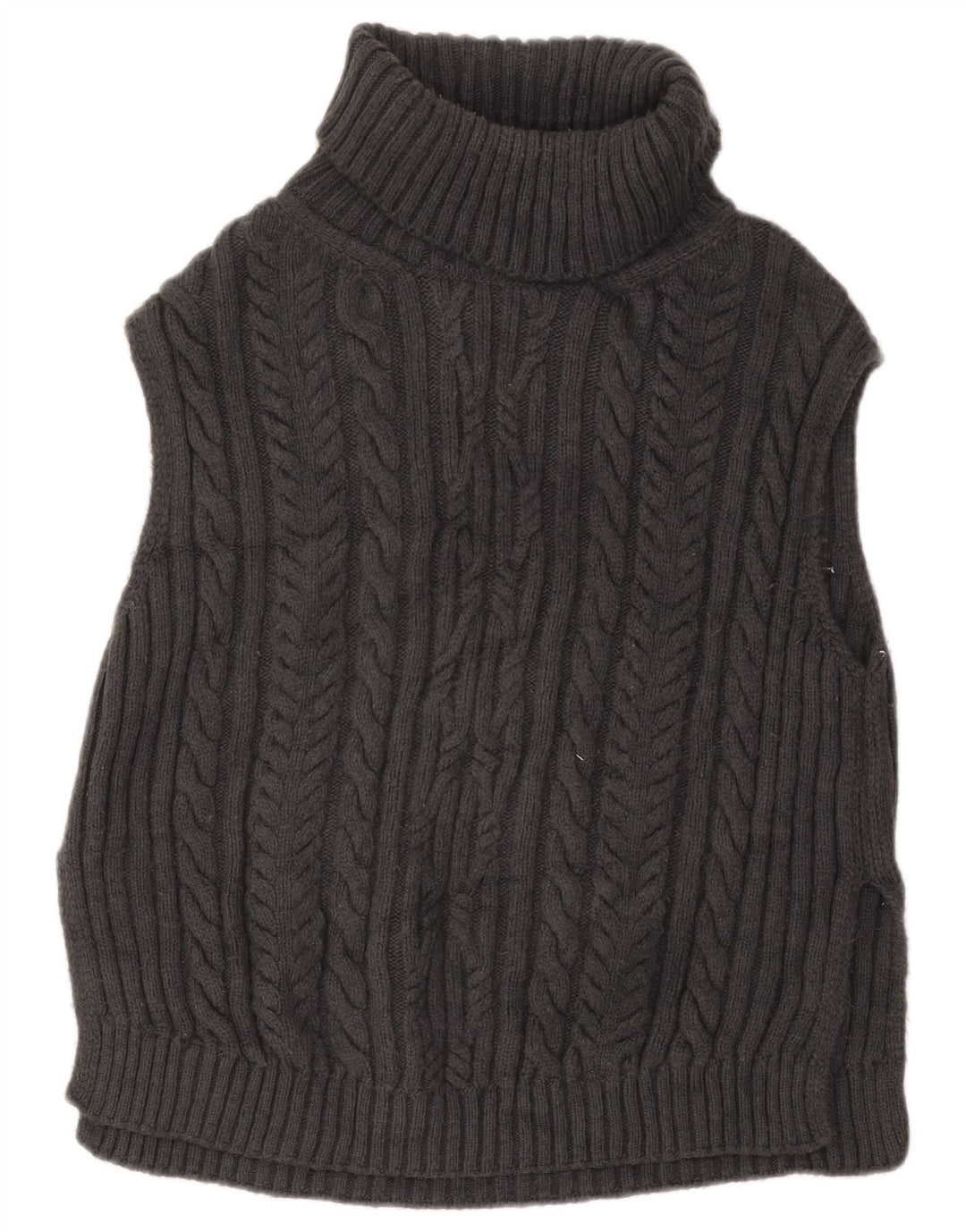 Canotta oversize da donna Marks & Spencer UK 10 piccola in acrilico grigio