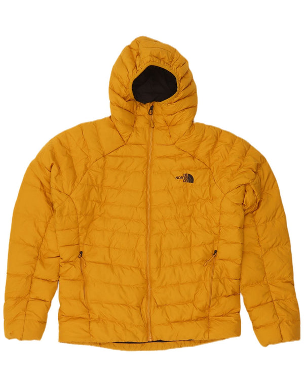 Giacca imbottita con cappuccio da uomo The North Face UK 40 Large Giallo Poliestere