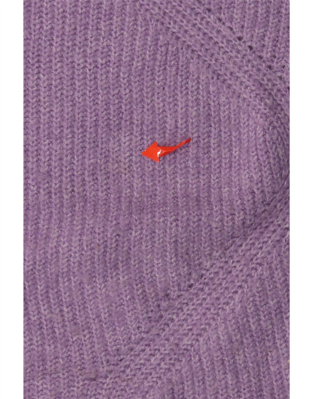 MARKS & SPENCER Maglione maglione girocollo da donna UK 16 Large Viola