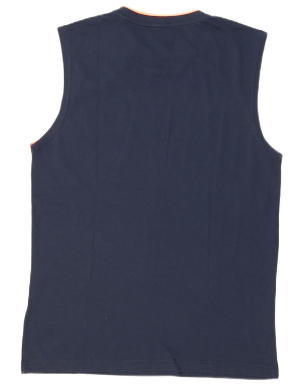 Canotta grafica da uomo Lotto Top grande blu navy sportivo