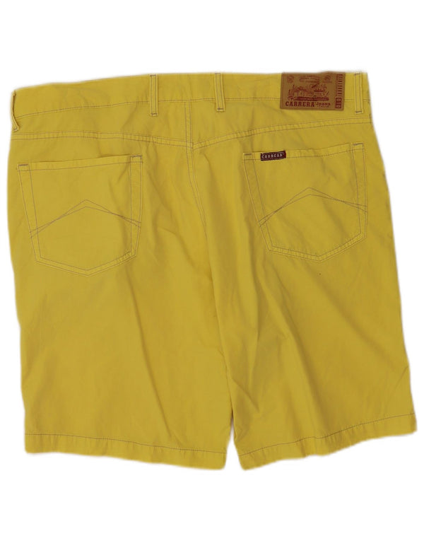 Pantaloncini casual regolari da uomo Carrera IT 56 3XL W40 Cotone giallo
