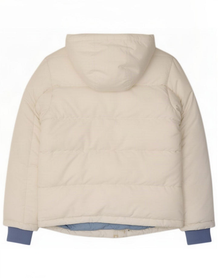 Giacca imbottita con cappuccio da donna Puma UK 12 Medium White