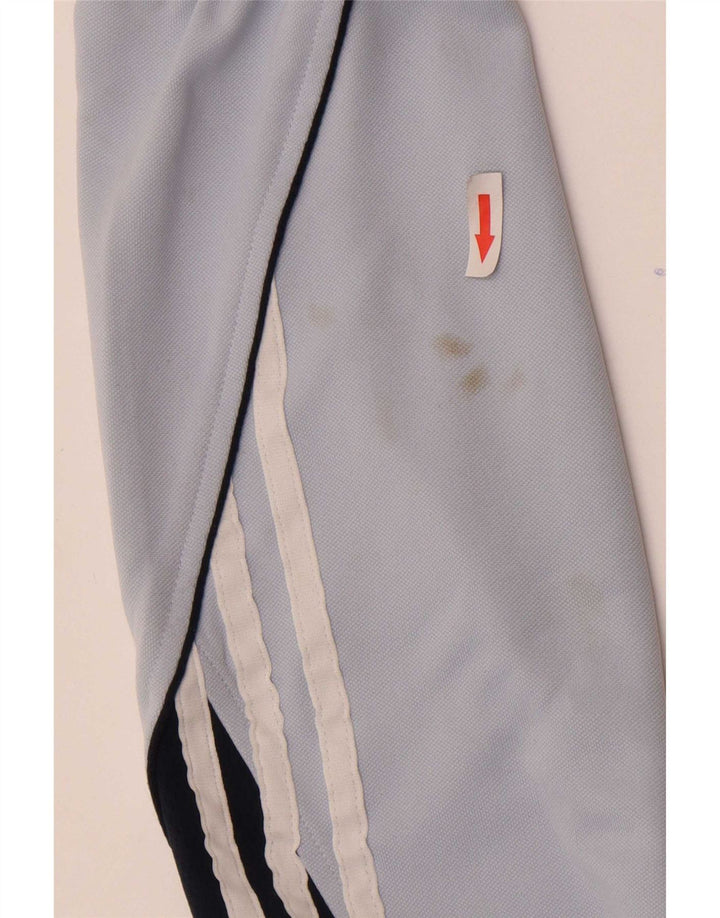 Giacca da tuta da uomo Adidas UK 40/42 Poliestere color block grigio medio