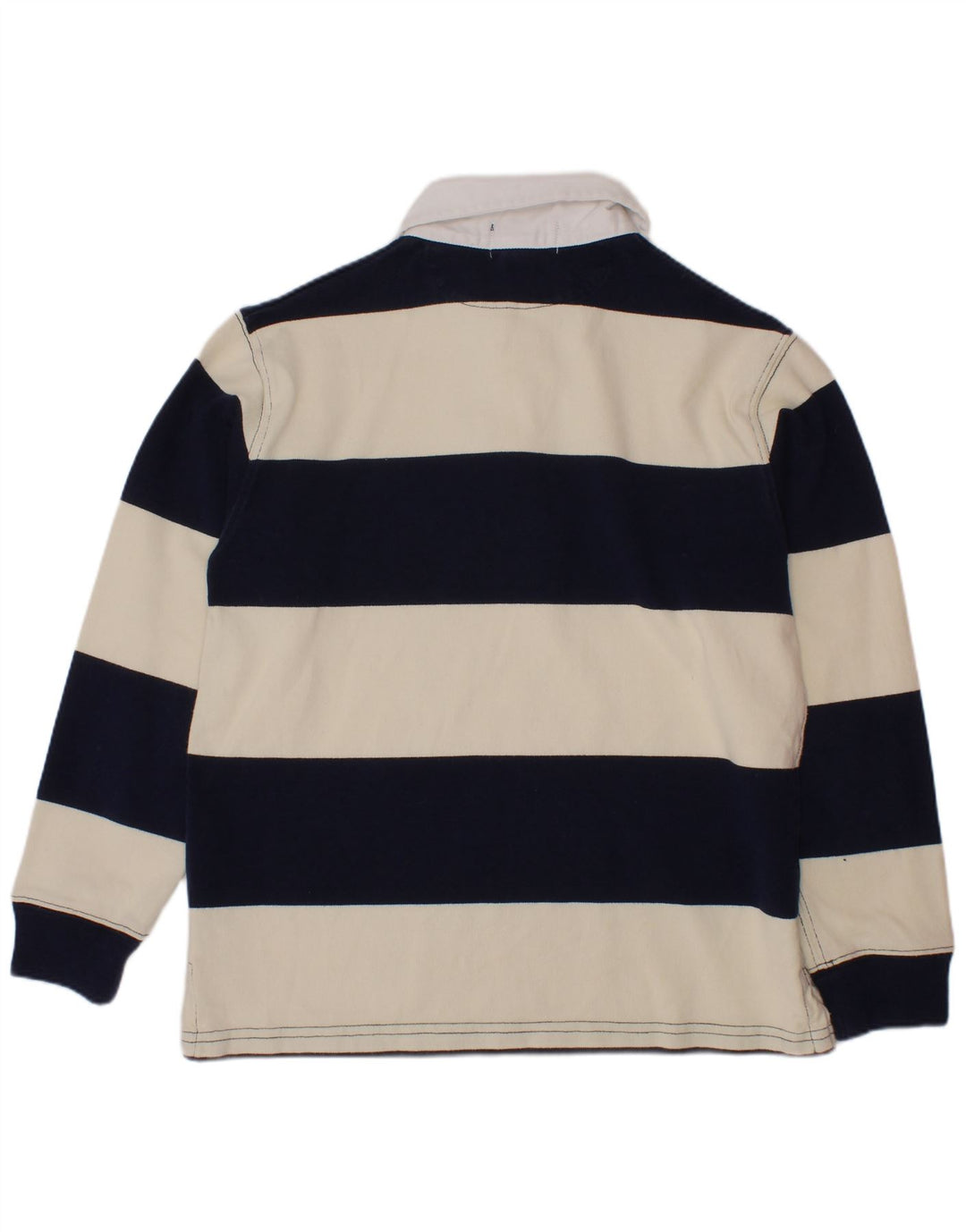 POLO RALPH LAUREN Polo da rugby per ragazzi 6-7 anni a righe bianco sporco