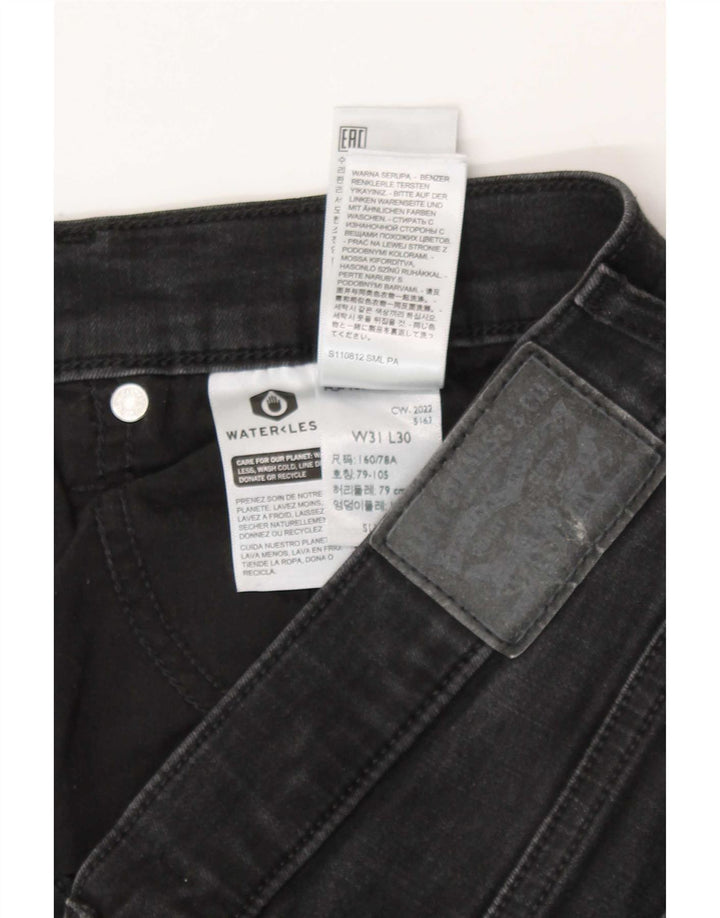 Levi's Donna 312 Shaping Slim Jeans W31 L30 Cotone Nero