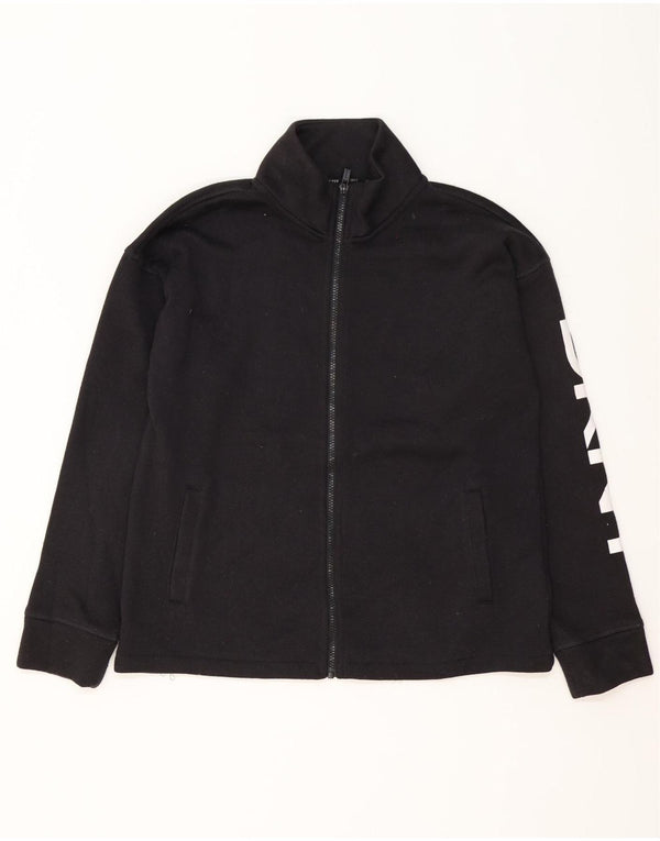 Giacca da ginnastica grafica da uomo Dkny, poliestere nero medio