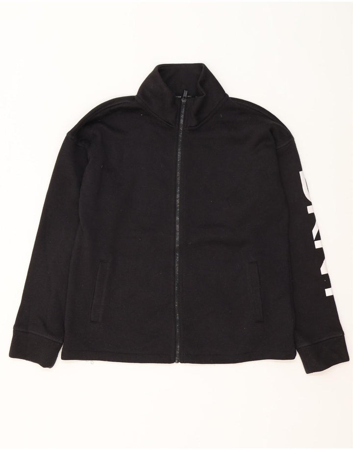 Giacca da ginnastica grafica da uomo Dkny, poliestere nero medio