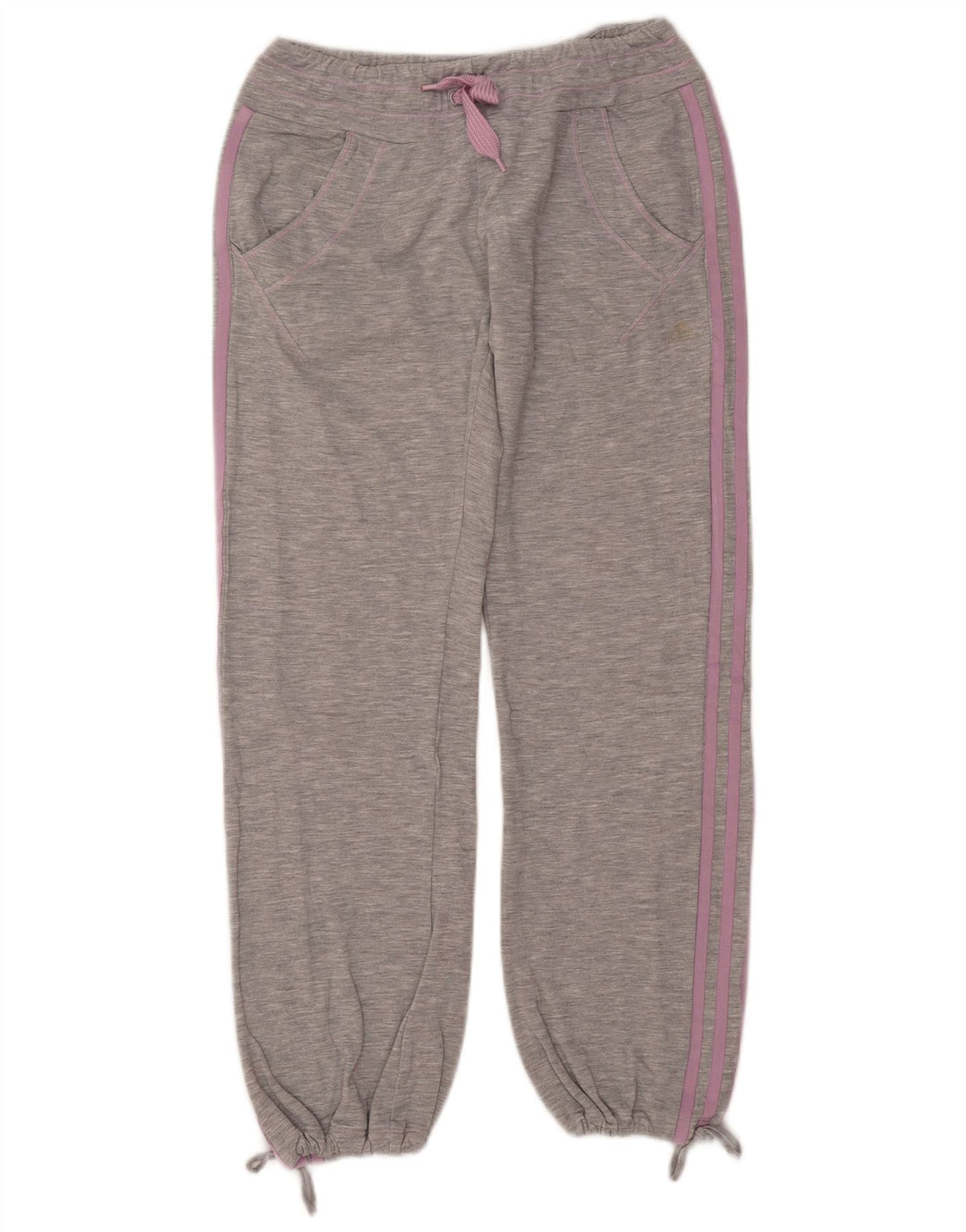 Pantaloni da tuta da donna Adidas Joggers UK 10 Small Poliestere grigio