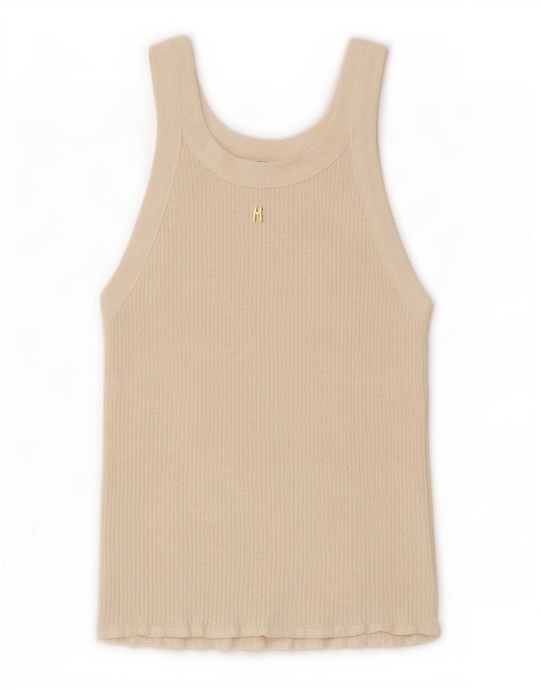 Canotta Donna Zara UK 8 Small Beige