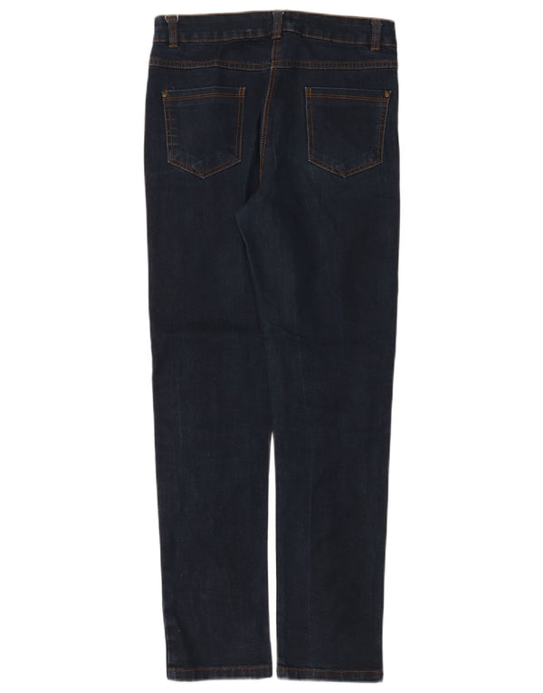 Jeans slim da donna M&Co UK 8 piccoli W28 L29 cotone blu navy