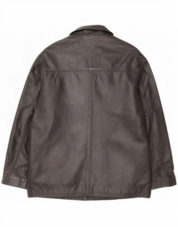 Giacca in pelle da uomo Ironsides UK 42 XL Nera