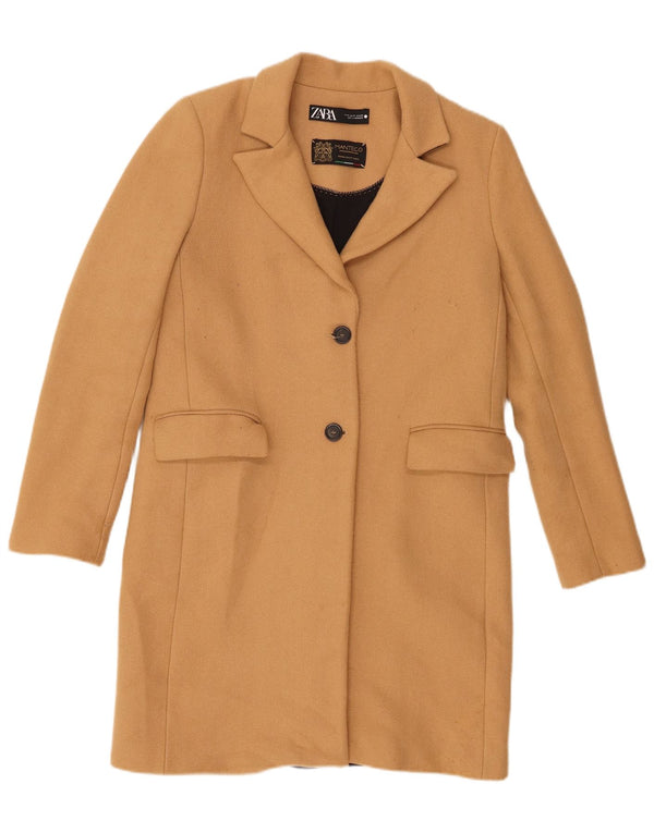 Cappotto Zara da donna UK 12 marrone medio