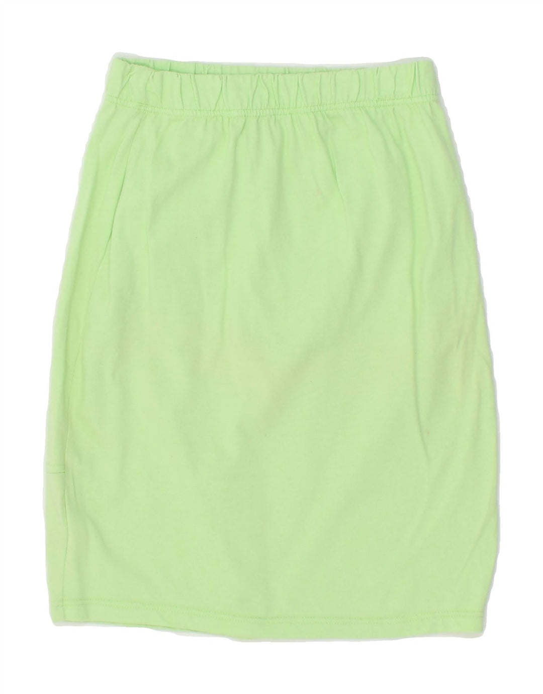 VINTAGE Womens Midi Skirt W26 Small Green Vintage Vintage and Second-Hand Vintage from Messina Hembry 