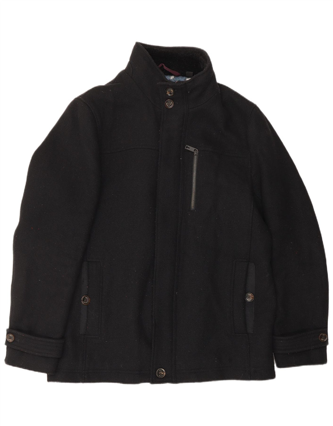 Giubbotto bomber da uomo TED BAKER taglia 4 grande nero