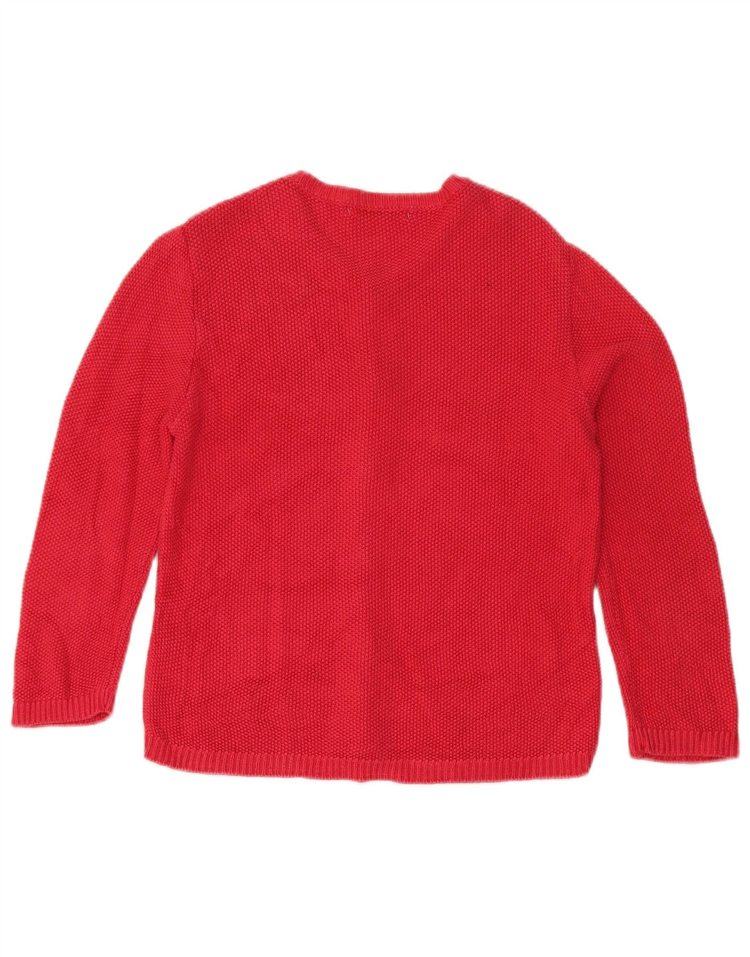 Maglione cardigan da donna Zara UK 10 piccolo rosso in viscosa