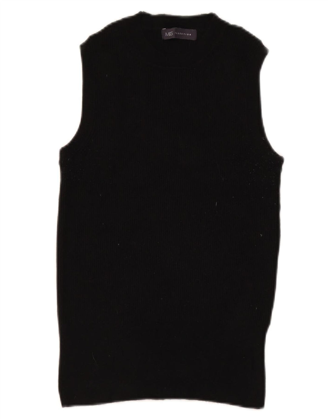 Canotta da donna Marks & Spencer UK 14 viscosa nera media