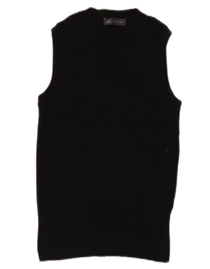 Canotta da donna Marks & Spencer UK 14 viscosa nera media